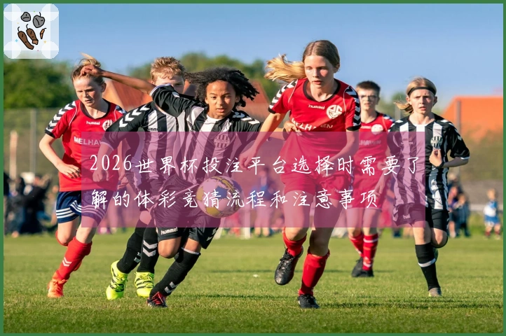 2026世界杯投注平台选择时需要了解的体彩竞猜流程和注意事项