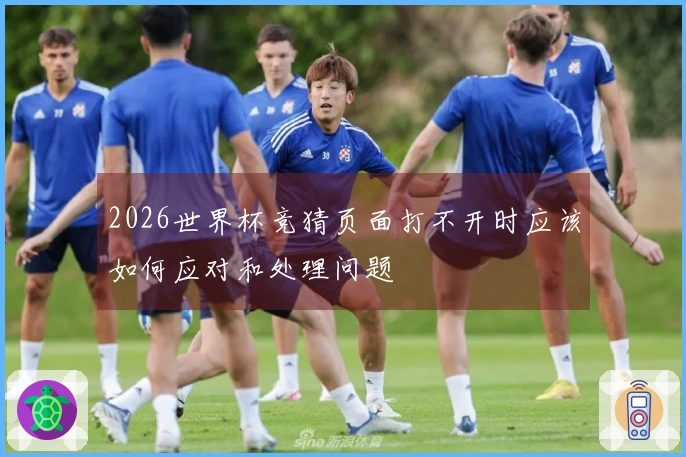 2026世界杯竞猜页面打不开时应该如何应对和处理问题
